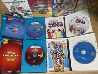 Lote 7 juegos Wii