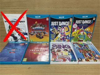 Lote 7 juegos Wii