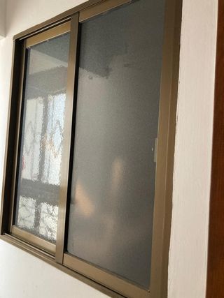 Ventana corrediza de aluminio