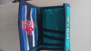 Cartera Kappa infantil - Azul & Verde
