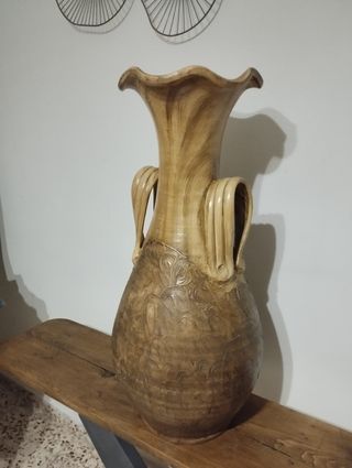 Jarrón cerámico antiguo grande