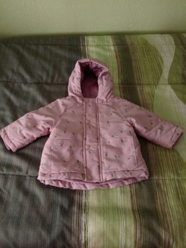 Abrigo bebé niña