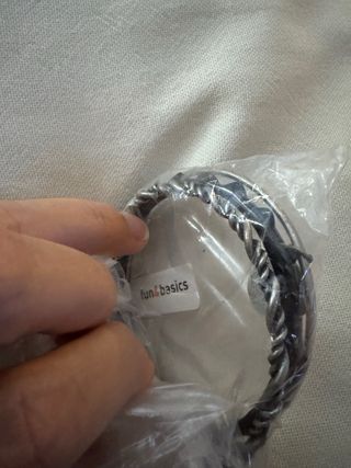 Pulsera 3 en 1 Fun&Basics plateada sin estrenar