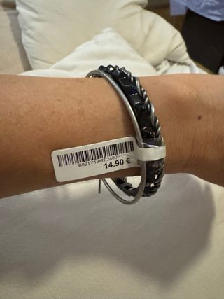 Pulsera 3 en 1 Fun&Basics plateada sin estrenar