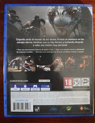 God Of War (2018) PS4 - Sin DLC
