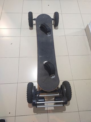Longboard electrico todoterreno 