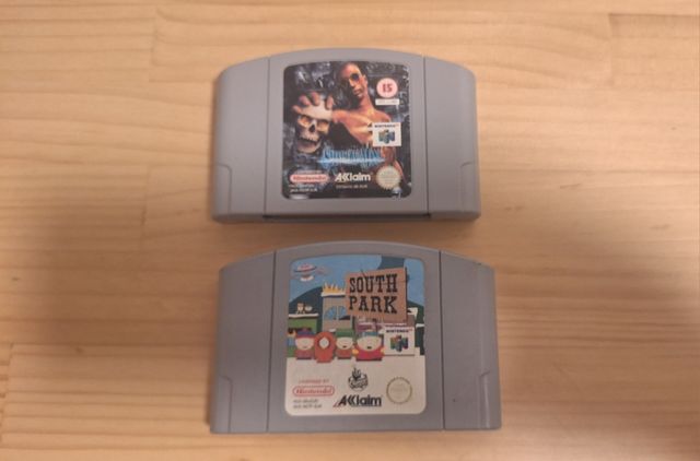 2x juegos Nintendo 64:  South Park + Shadow Man