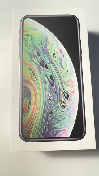iPhone XS 256GB - Negro con auriculares y Carcasa 