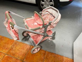 Carricoche muñecas rosa