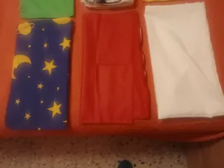 Barra cortina madera, color beige