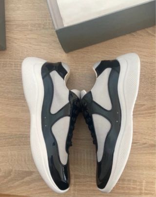 Zapatillas Prada zwart