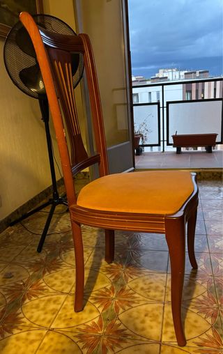 Silla madera estilo clásico (6 unidades)