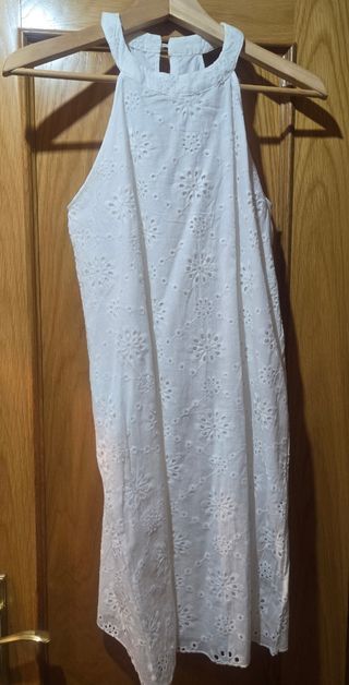 Vestido túnica, nuevo, sin usar, con escote halter