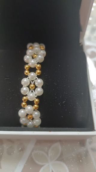 Bracciale Perle Oro Bianco