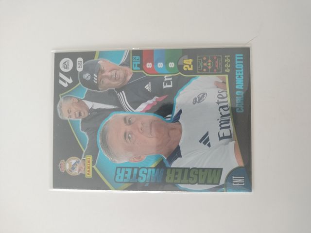 Carta Adrenalyn Carlo Ancelotti