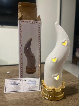 Corno portafortuna Giardini di Marzo con luci LED