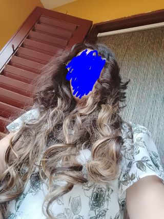 Extension capelli castano-biondo