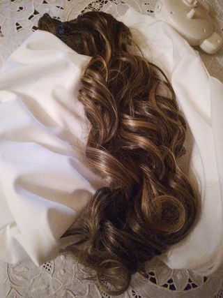 Extension capelli castano-biondo