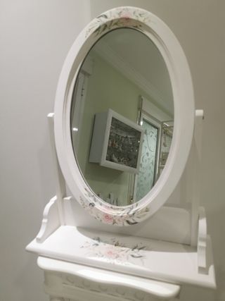 Espejo tocador blanco Ikea