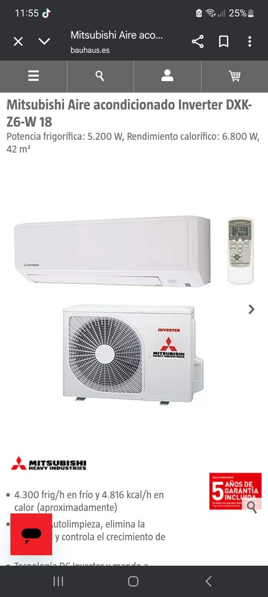 Técnico aire acondicionado bomba de calor