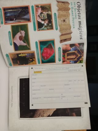 Álbum Cromos Animales Fantásticos