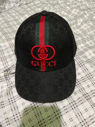 Gorra Gucci - Negra y Roja