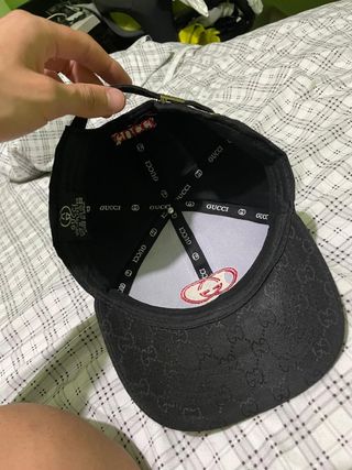 Gorra Gucci - Negra y Roja