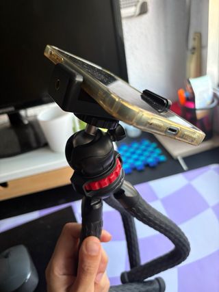 Trípode mini flexible para móvil