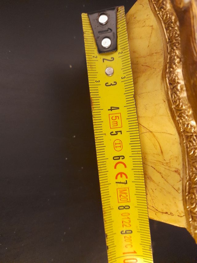 Caja Joyero Vintage Beige y Dorado