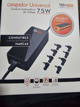 Cargador Universal TenGo! 75W+Power Bank de regalo