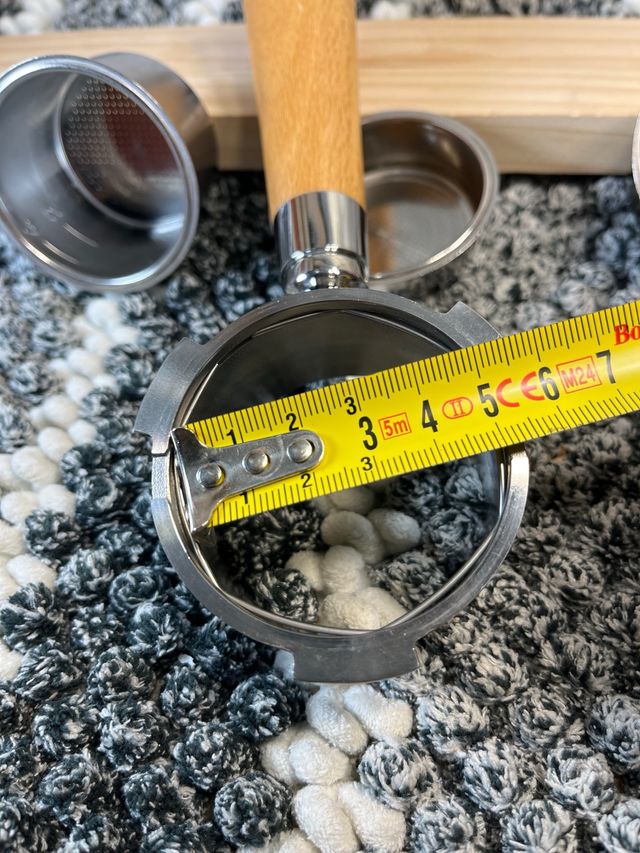 Tamper café 51mm + filtros