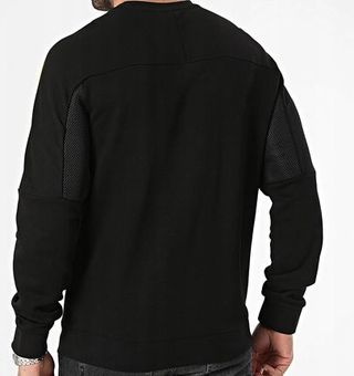 Sudadera Emporio Armani De Cuello Redondo A Rayas.