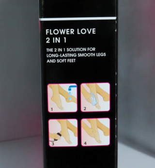 Depiladora Eletrica Rowenta Flower Love Elite 2in1