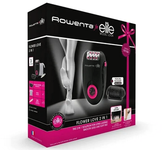 Depiladora Eletrica Rowenta Flower Love Elite 2in1