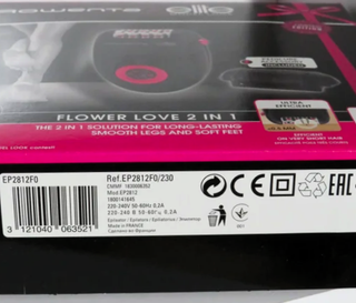 Depiladora Eletrica Rowenta Flower Love Elite 2in1