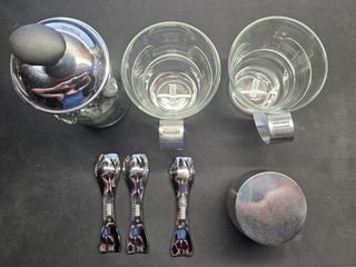 Bodum: Set Caffè in vetro e metallo