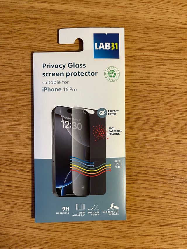 Nuevo Protector pantalla iPhone 16 Pro
