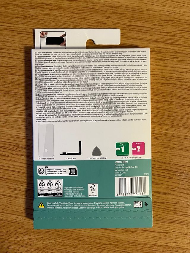 Nuevos 3 unidades Protectores Samsung Galaxy S24