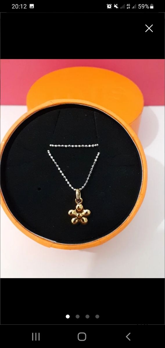 OFERtA Hoy. TOUS COLGANTE FLOR F. NATURE Y CADENA