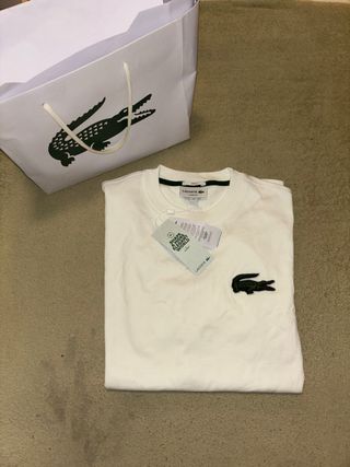Camiseta Lacoste S blanca