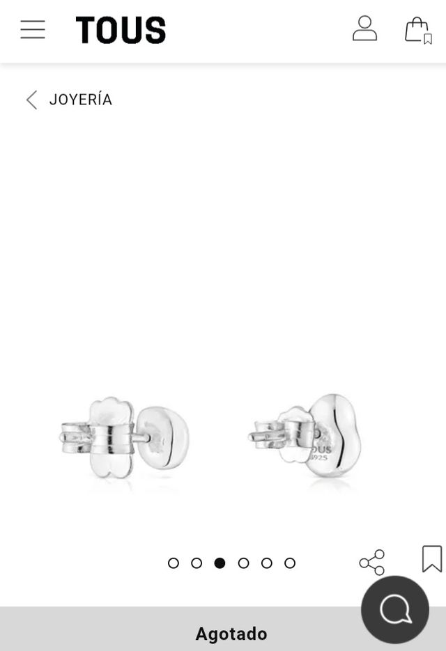 OFERTA HOY Pendientes TOUS plata. Joy Bits.