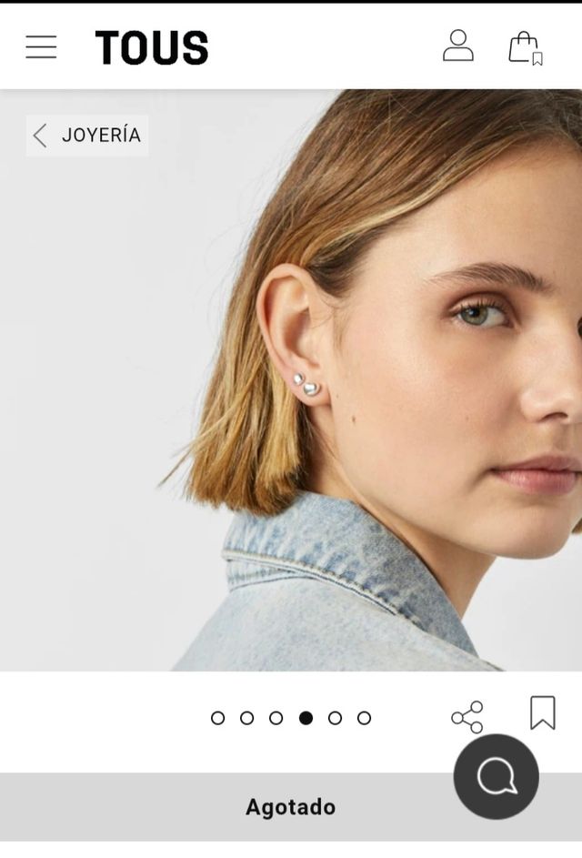 OFERTA HOY Pendientes TOUS plata. Joy Bits.