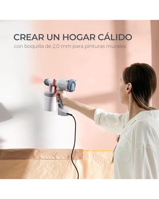 ★ Pistola Pintura Pulverizadora 600ml, Eléctrica