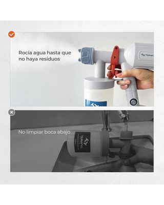 ★ Pistola Pintura Pulverizadora 600ml, Eléctrica