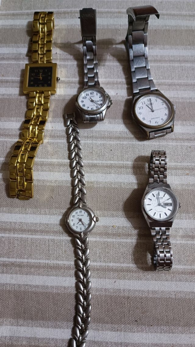 5 Relojes Vintage