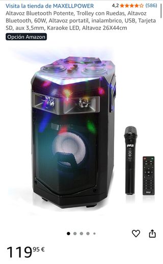 Altavoz MAXELLPOWER nuevo a estrenar 60W Bluetooth