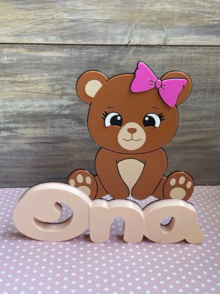 osita Decoración infantil: personalizada