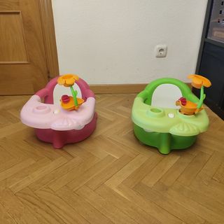 2 Asientos bañera bebé