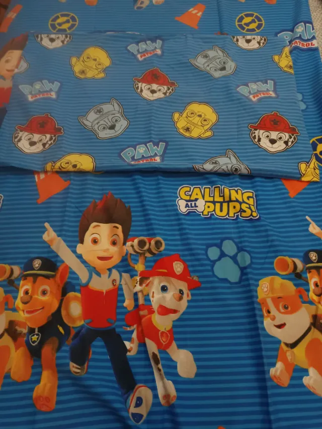 Sábanas infantiles Patrulla Canina