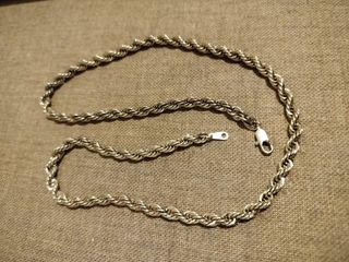 Cadena plata 925 - Collar trenzado